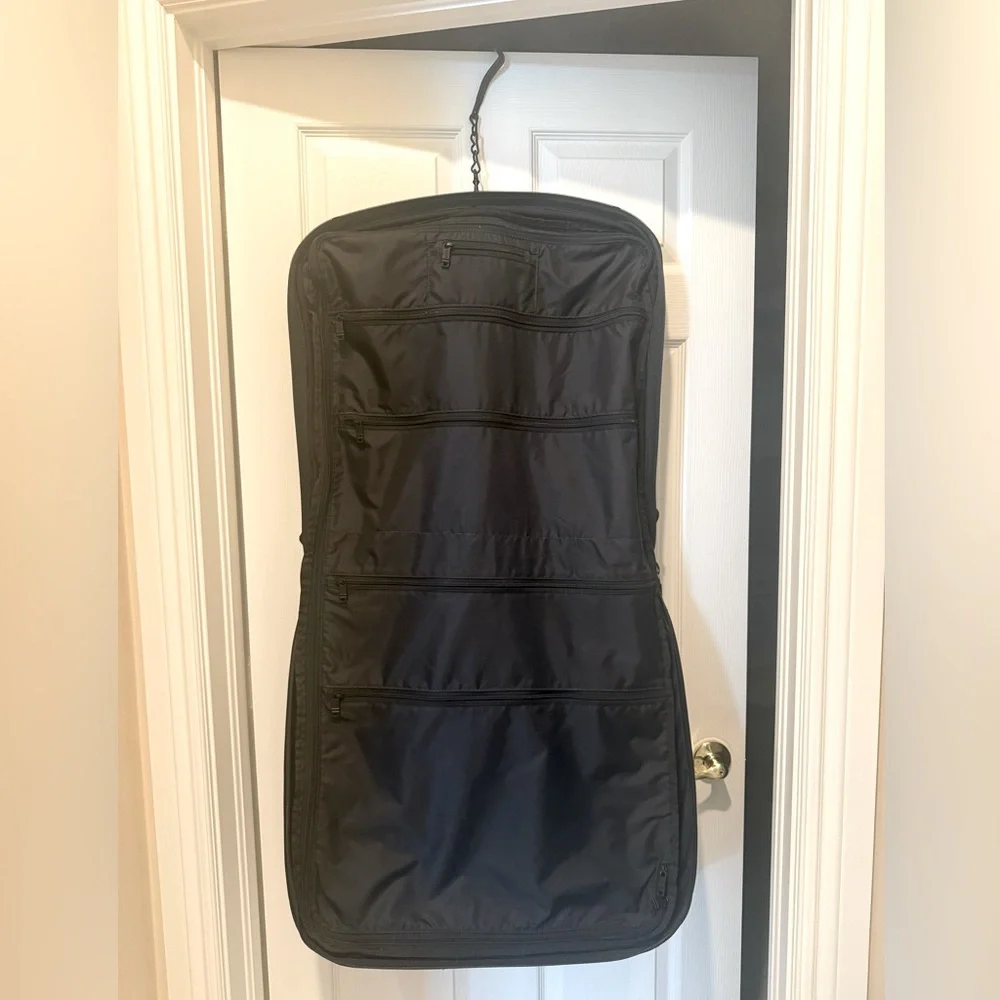 Classic TUMI Rolling Extended Trip Large Garment Bag – Black Ballistic Nylon